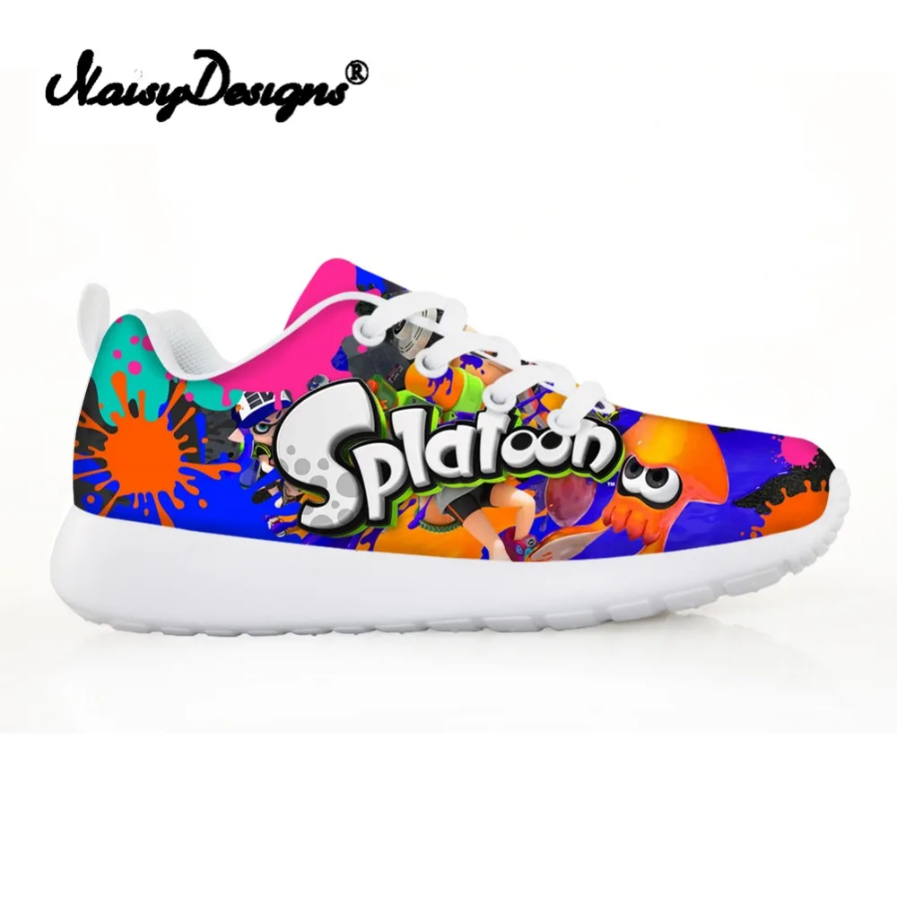 Noisydesigns 2019 Kids Sneaker Shoes Daily Casual Outdoor Trainer Shoes Splatoon 2 Anime Printed Lightweight Boy Girl DropShip Noisydesigns 2019 Kids Sneaker Shoes Daily Casual Outdoor Trainer Shoes Splatoon 2 Anime Printed Lightweight Boy Girl DropShip