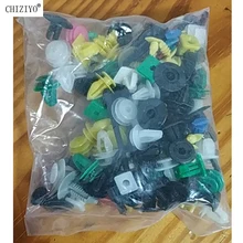 CHIZIYO 200 шт Универсальная Смешанная дверная отделка панель заклепка на автомобильный бампер автомобильный фиксатор нажимная пряжка зажим