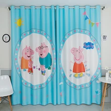 Personal Tailor 2x Grommet Window Draperies Curtain Nursery Kids Children Room Window Dressing 200 x 260cm