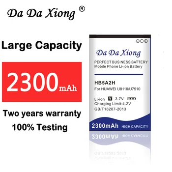 2300mAh HB5A2H Battery For Huawei U7510 U8100 U8110 T552 U7519 U7520 U8500 C5730 Mobile Phone Replacement