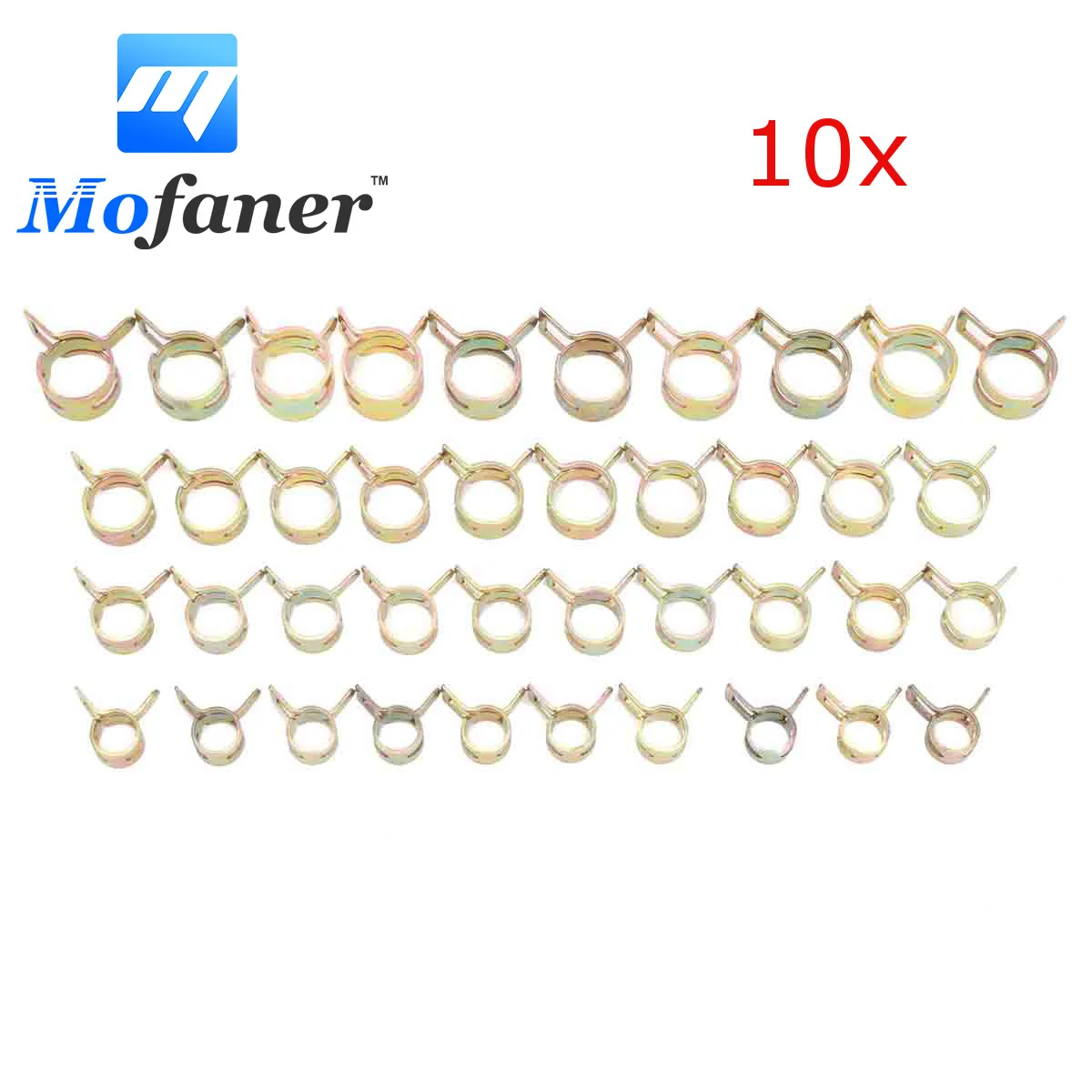 Пружинный зажим для мотоцикла вакуумное топливо Масляный шланг Воздушная трубка