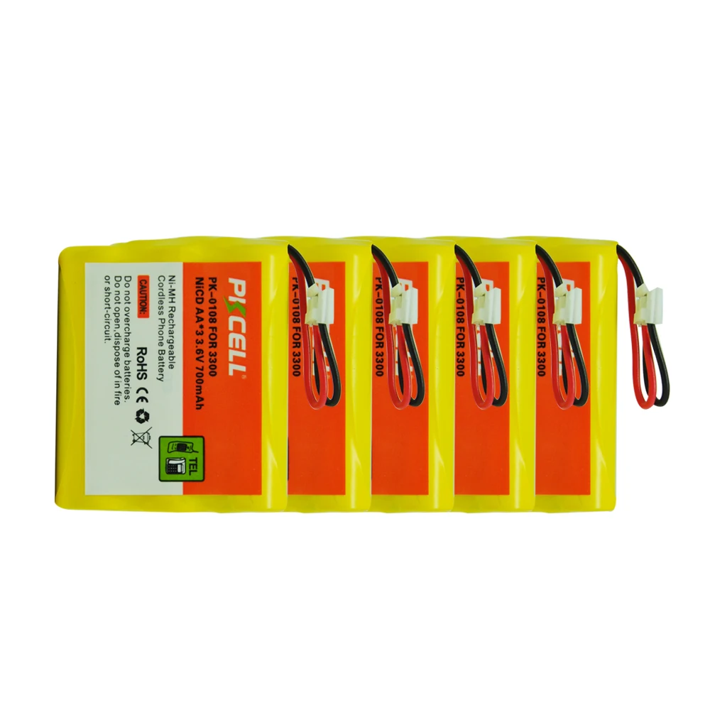 5 шт. аккумуляторные батарейки AA * 3 6 мАч 700 в|rechargeable battery|nicd 3.6vnicd rechargeable batteries |