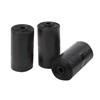 

40 Rolls Pet Poop Bags Cat Dog Waste Pick Up Clean Bag Pets Supplies Black LO88
