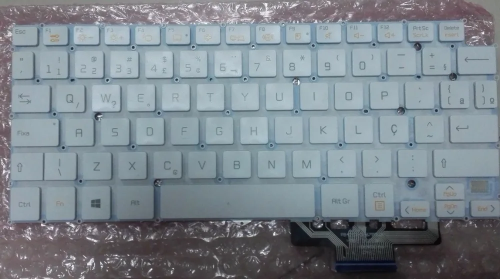 Новинка! Для LG 13Z940 14Z950 ноутбука клавиатура BR Бразильский HMB8130ELB35 белый |