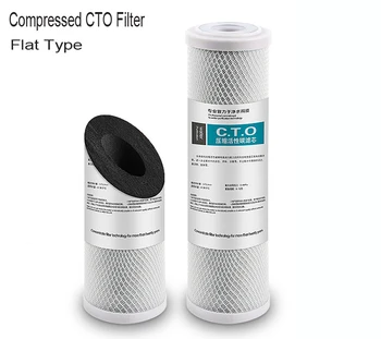 

Freeship 10"Compressed Activated Carbon Filter/Chemical free filter replacement/Carbon filter candle for tap water purifier