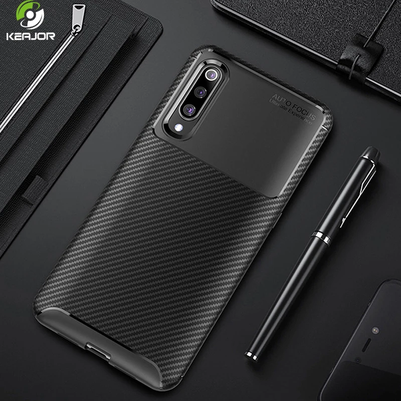 

Keajor Case For Xiaomi Redmi Note 7 6 5 Pro Case Redmi 7 Pocophone F1 TPU Silicon Carbon Fiber Cover For Xiaomi Mi9 SE Mi8 Lite