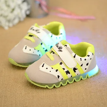 

Children Casual Shoes Children's Shoes Kids girls boys casual shoes PU anti-slip cheap hook&loop can customized logo lighted new