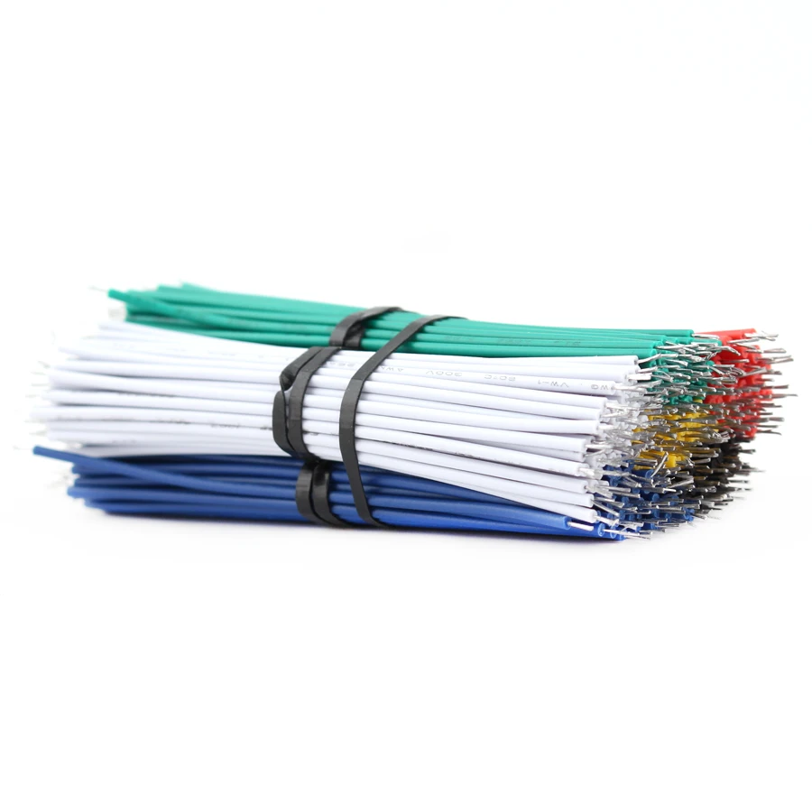 Оловянная макетная плата Φ 24AWG 8 см соединительный провод трос деталь 1007