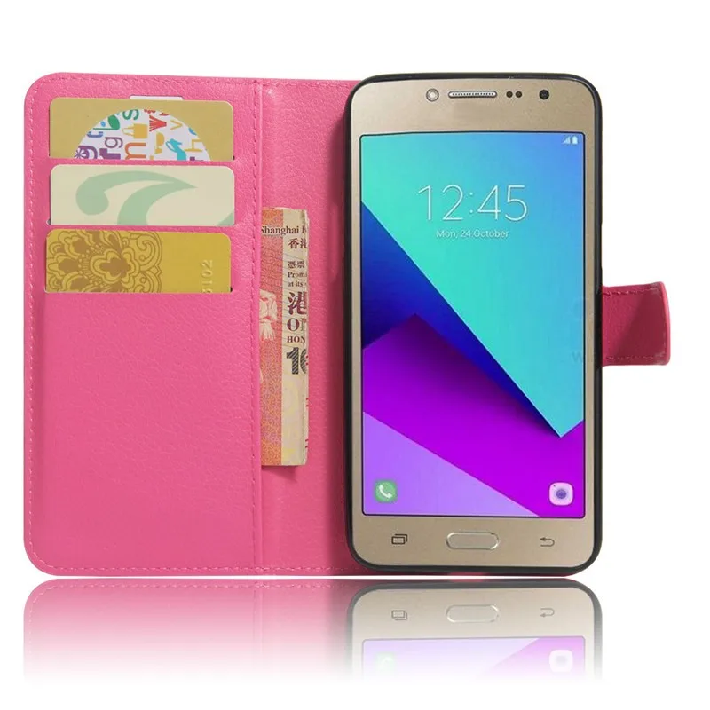 Wallet Case For Samsung Galaxy J2 Prime Covers SM-G532F G532F G532 Leather (3)