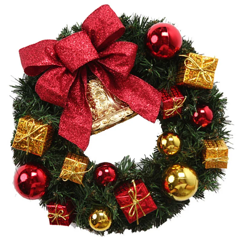 

Practical Boutique Christmas Decorations Door and Window wreath Luxury Merry Christmas Party Garland