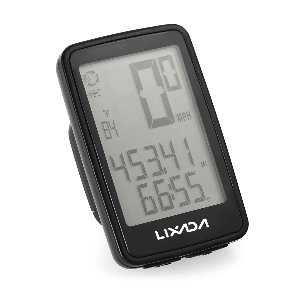 Lixada MTB велосипедный одометр секундомер USB Перезаряжаемый беспроводной Велосипедный компьютер с велосипедным спидометром одометром