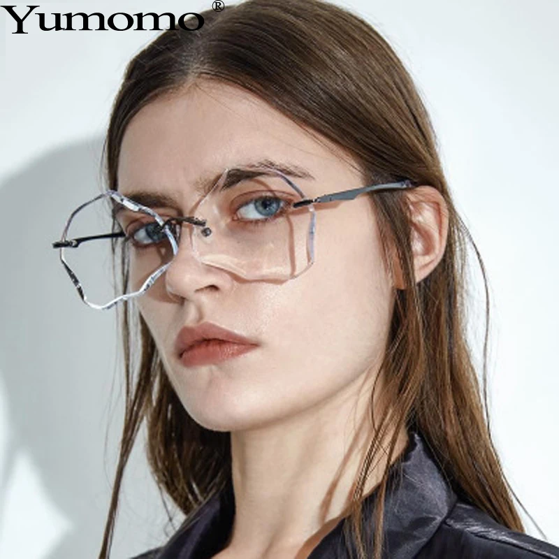 Необычные бескаркасные солнцезащитные очки Женская Мода океан персонифицированное уникальный лепесток тонированные цветные линзы ретро градиент женские очки