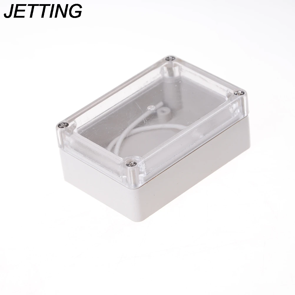 

Electronic Project Box Enclosure Case Waterproof Plastic Clear Cover Project Box 85*58*33MM 1pcs