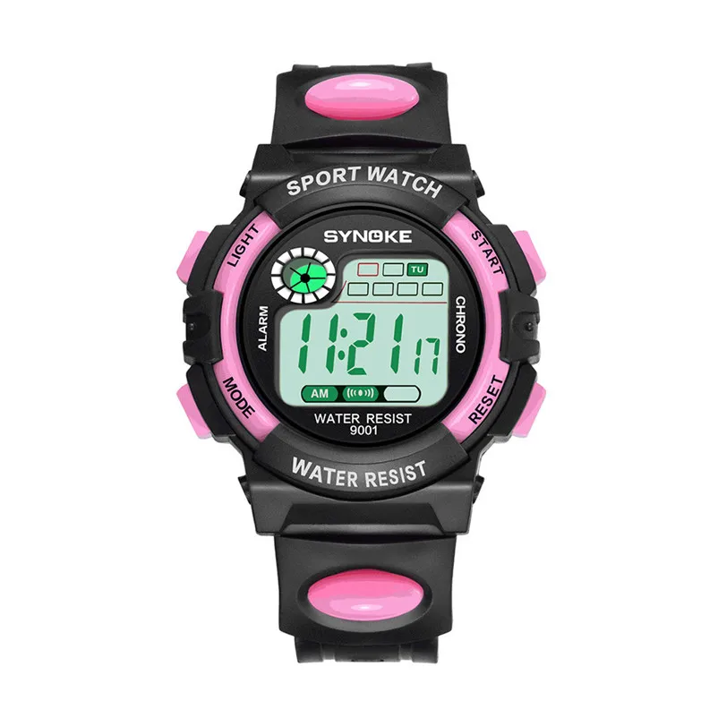 SYNOKE men sports watches dual display analog digital led Multi-Function 30M Waterproof Watch Clock relojes hombre O29#N (3)