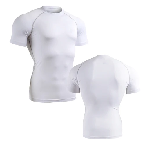 mens shirts 88% polyester 12% spandex latest wholesale compression ...