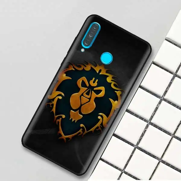 03 Черный силиконовый чехол для huawei P30 P20 P10 mate 20 10 Nova 5 5i Lite Pro P Smart+ Z Shell Wows World of Warcrafts - Цвет: 03