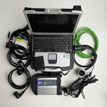 

V03/2020 Software in 360GB SSD with HTT and Special Function installed well on Used Automotivo Diagnosis Laptop CF-30 4G
