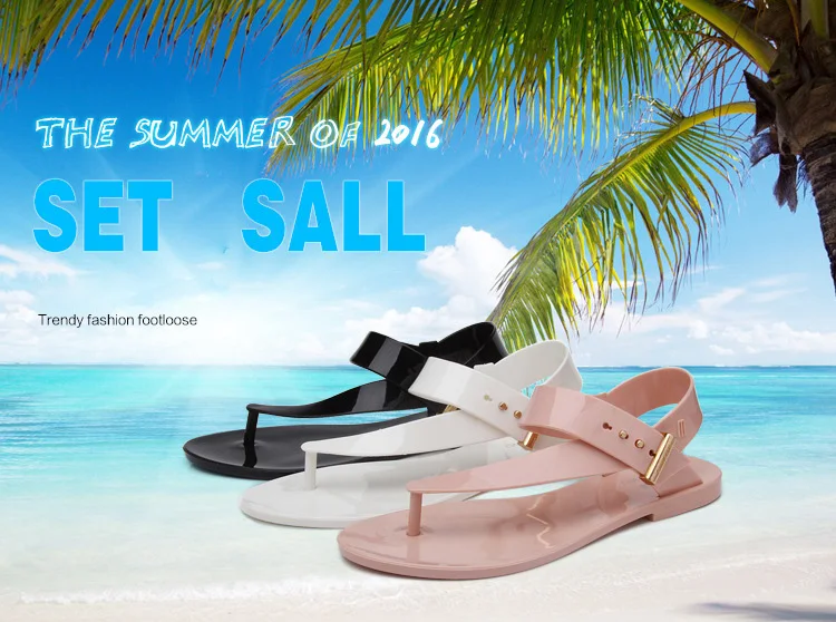Free Shipping Women Sandals 2016 Summer Bohemia Flat Women Shoes New Fashion Beach Sandals Solid Casual Shoes ST1009 (1)