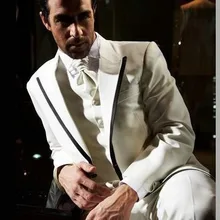 Индивидуальный заказ смокинг жениха свадебный для шафера костюм костюмы для жениха и друга жениха(куртка+ брюки+ галстук+ жилет) костюм для мальчика