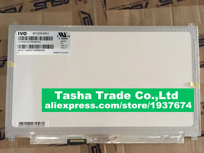 

For Asus Zenbook UX32A Laptop Screen M133NWN1 R1 M133NWN1-R1 LCD Screen 1366*768 eDP 30 Pins Good Original New
