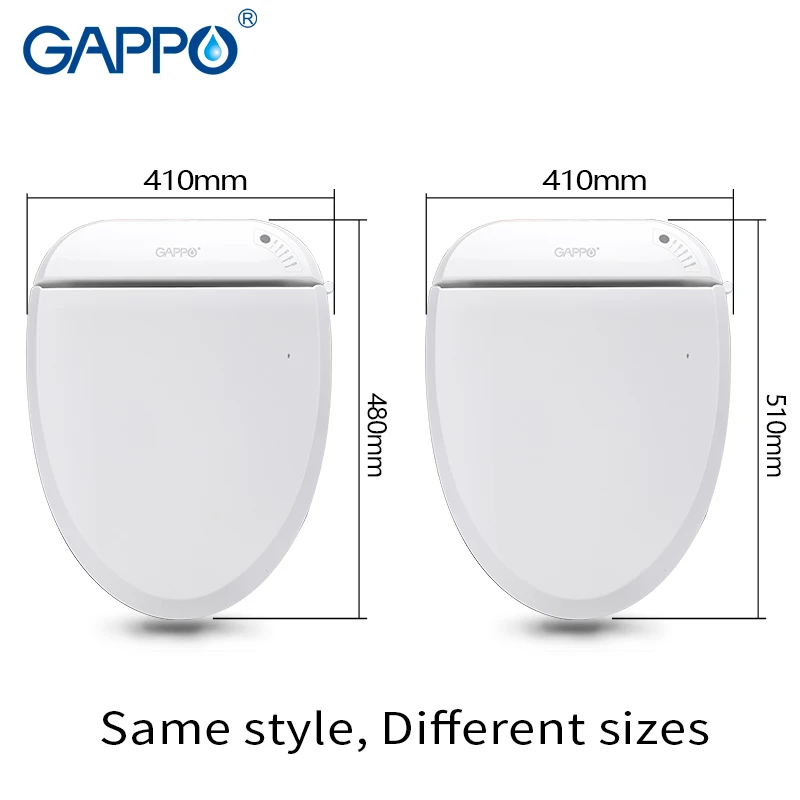 

GAPPO Smart Toilet Seat intelligent toilet bidet toilet dry heated toilet seat Electric bidets shower double nozzle heat sits
