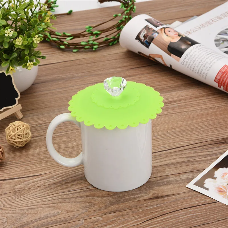 Buy Fashionable Food grade Silicone Cup Cover Heat