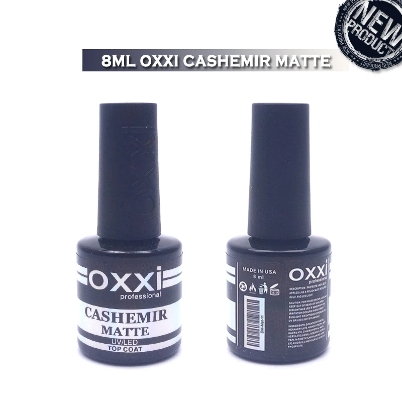 

OXXI 8ml Matte Top Coat For Nail Desgin Gellak Soak Off UV Rubber Base and Top Gel Nail Polish Hot Sale Manicure Matt Primer Set