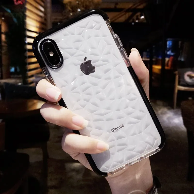 

VZD 7/8plus phone case for iPhone X XR XS Max TPU soft and transparent case for shockproof transparent case of iPhone 7 8 6 6s