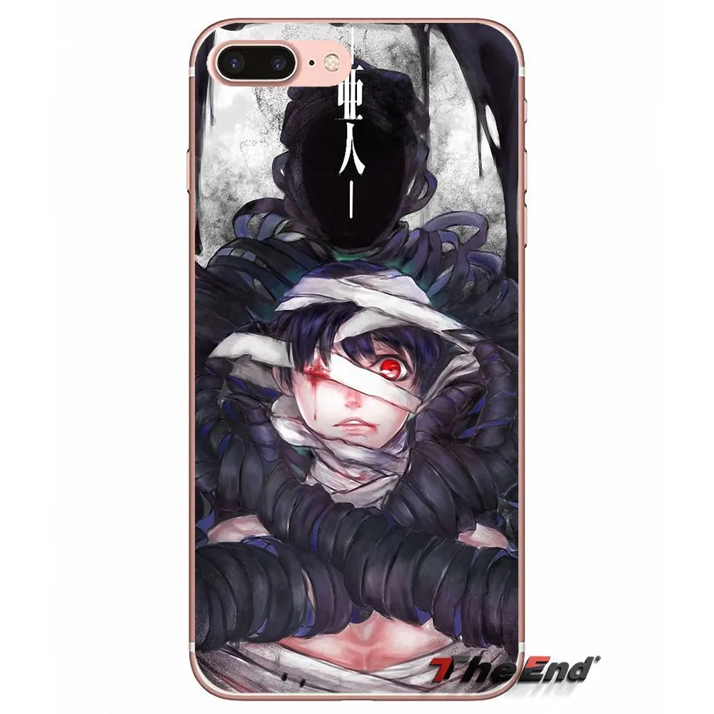 Чехол для телефона Ajin Japan Satou Kai Nagai Kei iPhone X 4 4S 5 5S 5C SE 6 6S 7 8 Plus Samsung Galaxy J1 J3 J5 J7 A3 A5 2016