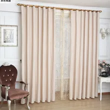 Льняная штора с крючками или перфорацией, готовые шторы, льняная ткань, отделка для разного размера, 1692m50, занавески на заказ