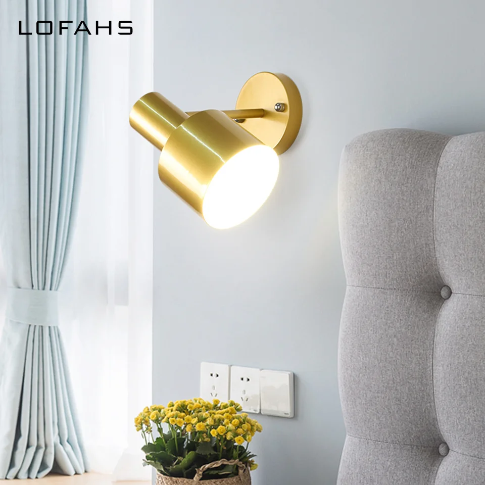  Modern 4 colours wall lamps creative Wall light source bedroom bedside balcony aisle porch hotel ca - 32906499375