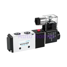 5 способ 2 положения Электрический электромагнитный клапан 4V210-08 DC 24 в газ сброс клапан управления водонепроницаемый и пыленепроницаемый пневматический клапан