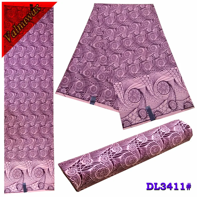 

Guaranteed wax block prints African wax prints fabric for 2018 100% polyester for nigerian dress QD-DL3411#