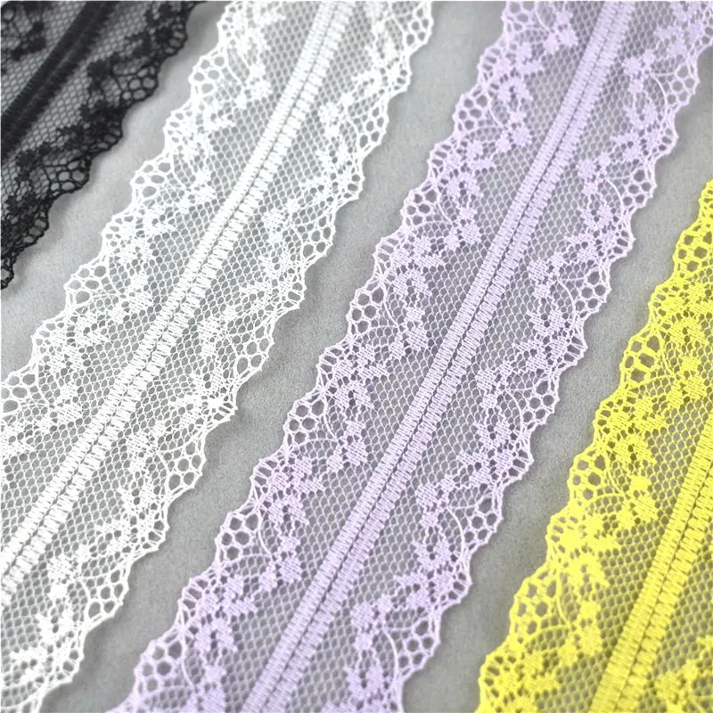 Lace fabric ribbons for needlework trims DIY Sewing wedding dress Handicraft accessories Clothing 10yards/lot 3.8 cm width lace fabric lace ribbon lace sewing supplies lace sewing accessories lace accessories lace garment accessories clothing accessories lace decoration