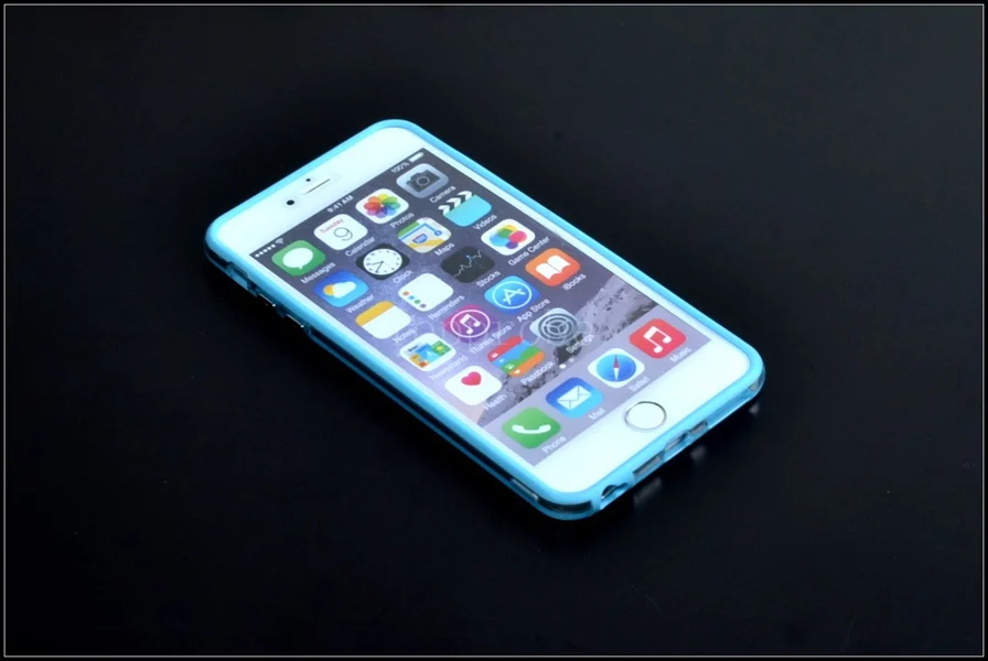 Гибридная средняя Прозрачная защитная рамка Tpu бампер для Iphone 6 Plus/6s Plus 5," мягкий силиконовый бампер чехол