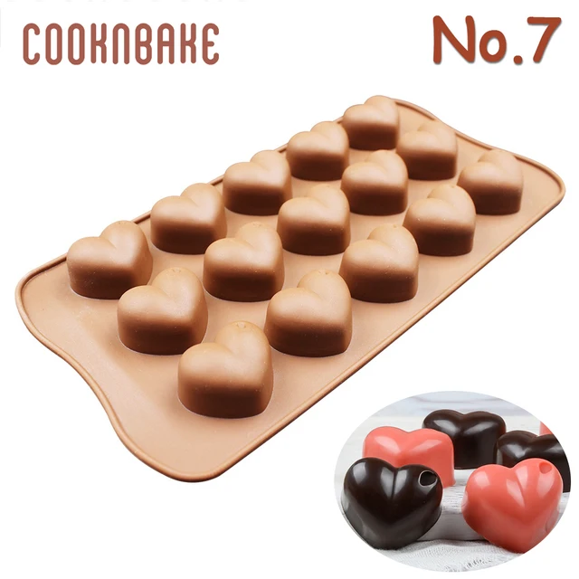 Silicone Molds For Chocolate Candy Heart Shape Gummy Fondant Mold Jelly Pudding Cake Decoration Tool Diy Valentine S Day Cake Molds Aliexpress