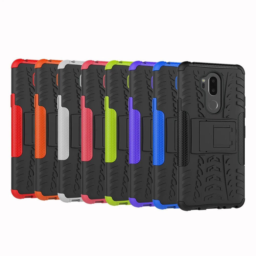

For LG K4 K8 K10 G4 G6 G7 Play Q6 Q7 V20 V30 Tough Phone Cases Heavy Armor Silicone Hard Cover for LG X Power 2 X Style stylo 4