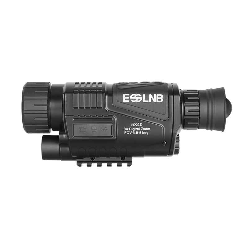 5X40 Monocular visión nocturna infrarroja cámara de visión nocturna militar Digital Monocular telescopio noche caza dispositivo de navegación - 3