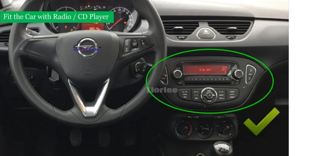 Автомобильный dvd-плеер gps навигация для Opel Corsa E~ автомобильное мультимедиа андроид система HD экран Радио Стерео головное устройство