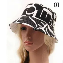 Boho Для женщин цветок ведро Шапки модные пляжные Sunhat девушка Повседневное вечерние рыбы Холст Осень Лето кость Бонне Защита от Солнца шапки 3