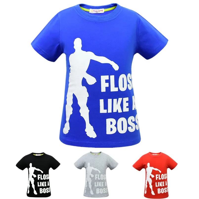 

Summer Cotton Boys Girls Tops Boy runner fortnight Children's Clothing T shirts Kids Football Team baseball t shirt clothes