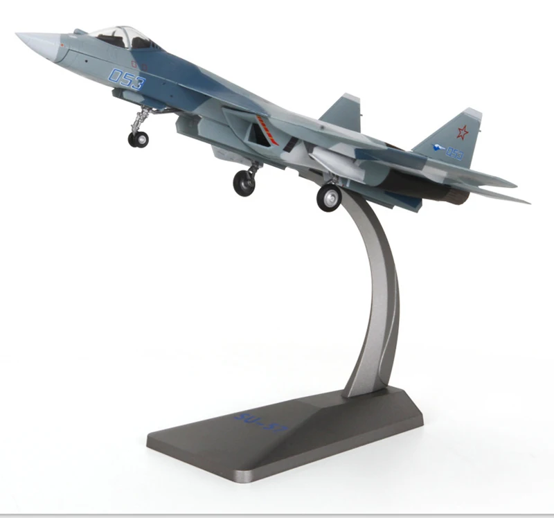 Коллекционные вентиляторы игрушечные модели самолетов русский тяжелый истребитель Su57 статические военные орнаменты самолет Su-57 ВВС