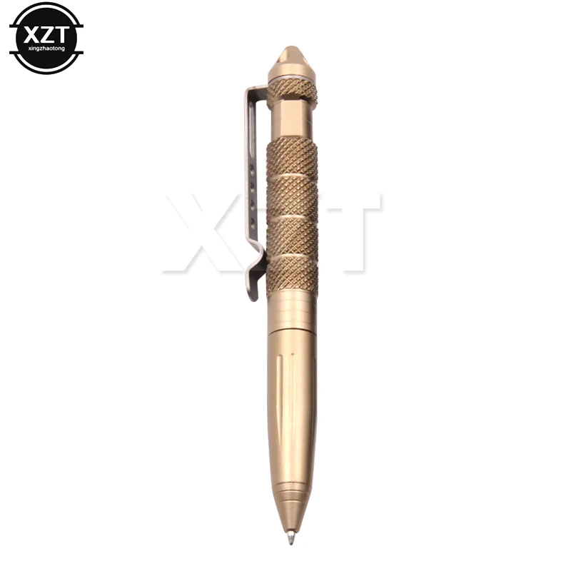 Высокое качество Портативный тактическая ручка из 3 цвета авиации Алюминий противоскольжения Самообороны Cooyoo Инструмент тактическая ручка