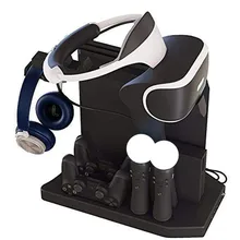 Вертикальный стенд витрина PSVR PS4 Pro тонкий зарядный Дисплей Стенд для Playstation 4 PS4 VR, вентилятор, кулер, контроллер зарядное устройство концентратор