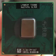 Процессор ноутбука Intel Core Duo T2300E cpu 2M(кэш/1,66 ГГц/667/двухъядерный