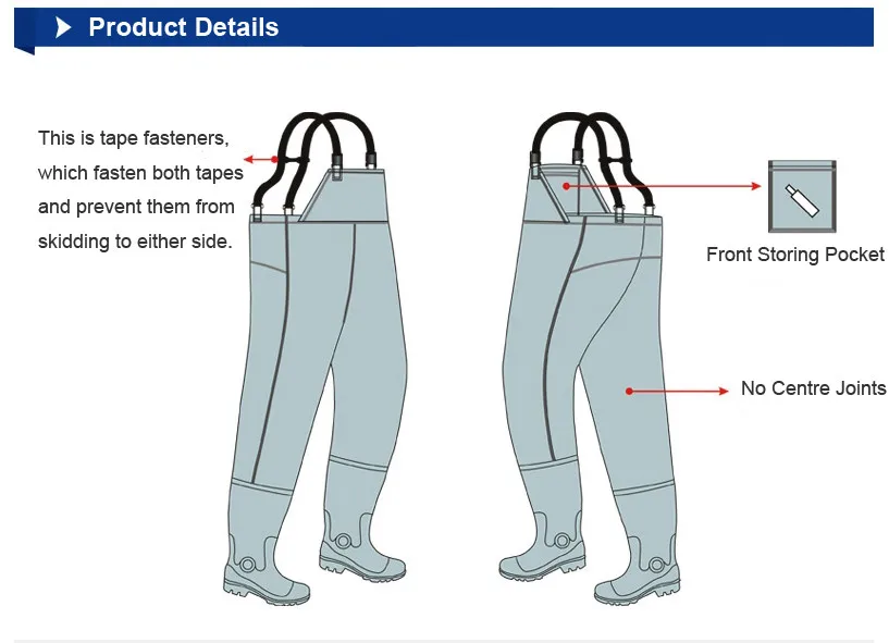 Black chest wader 13