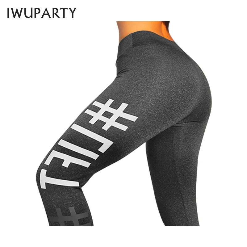 

Women Workout Yoga Pants Printed Letter Butt Lift Sexy Sport Tights High Waist Push up Gym Fitness Slim Running Leggings Stretch