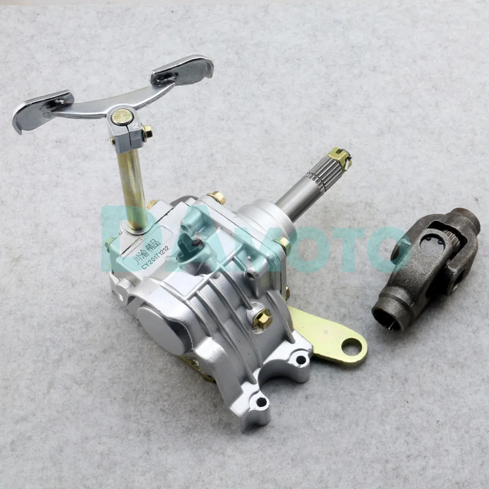 

19T ATV Buggy UTV 150cc 200cc 250cc Reverse Gear Box Assy Drive By Shaft Reverse Gear Transfer Case U joint spline housing