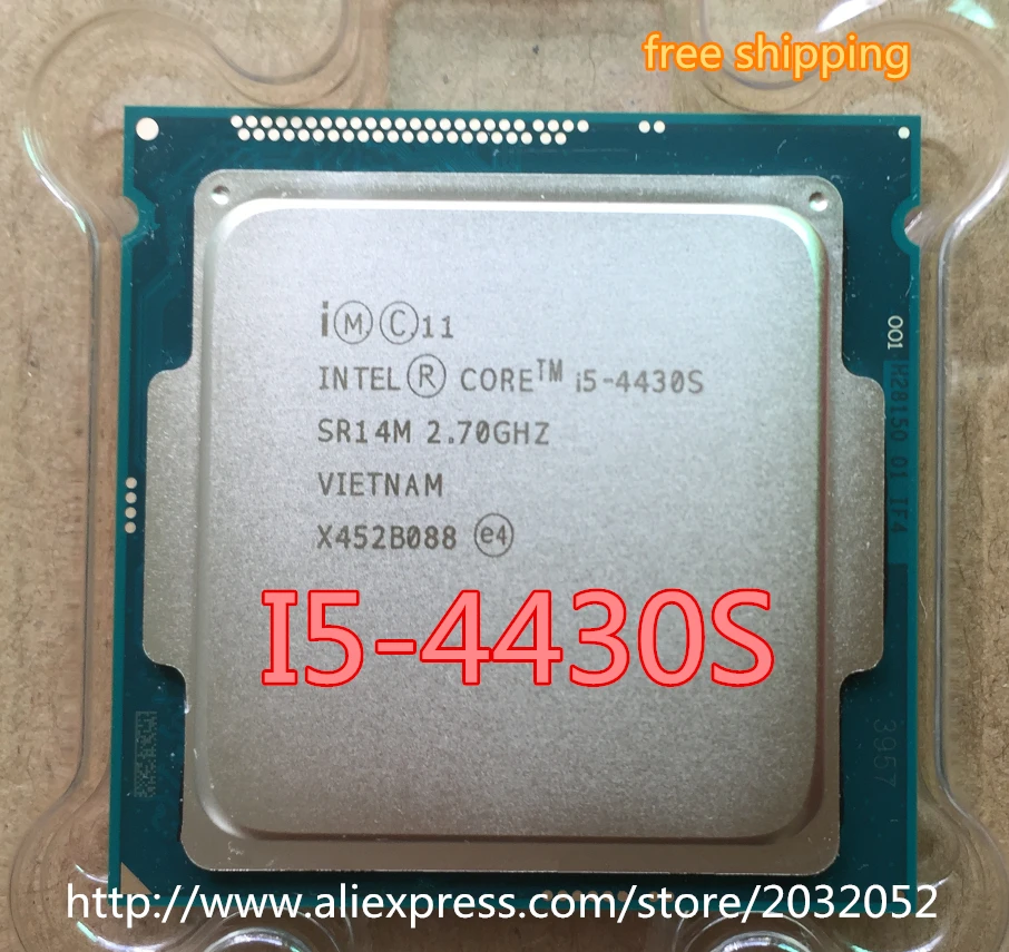 

lntel i5-4430S CPU I5 4430S 2.7GHz 22nm 65W 6M desktop processors SR14M scrattered pieces (working 100% Free Shipping)