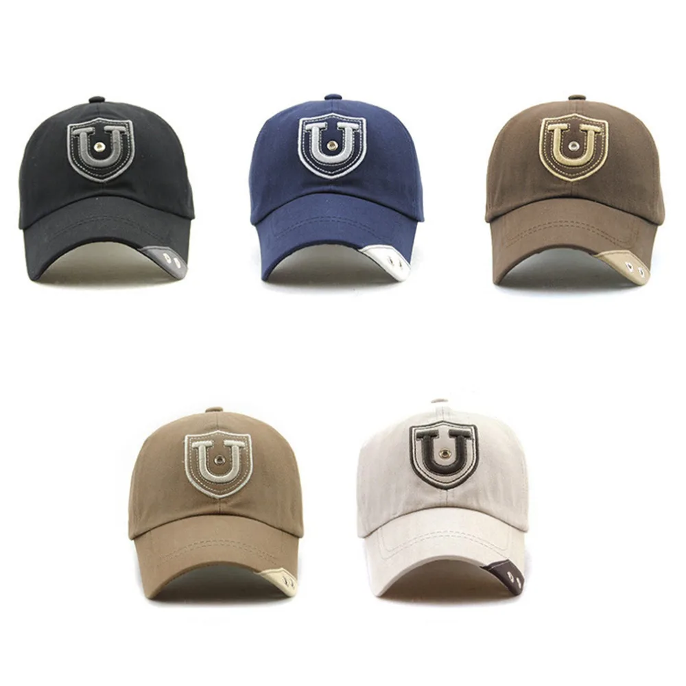 Trendy Men Women Letter Printed Cot Baseball Caps Casual Unisex